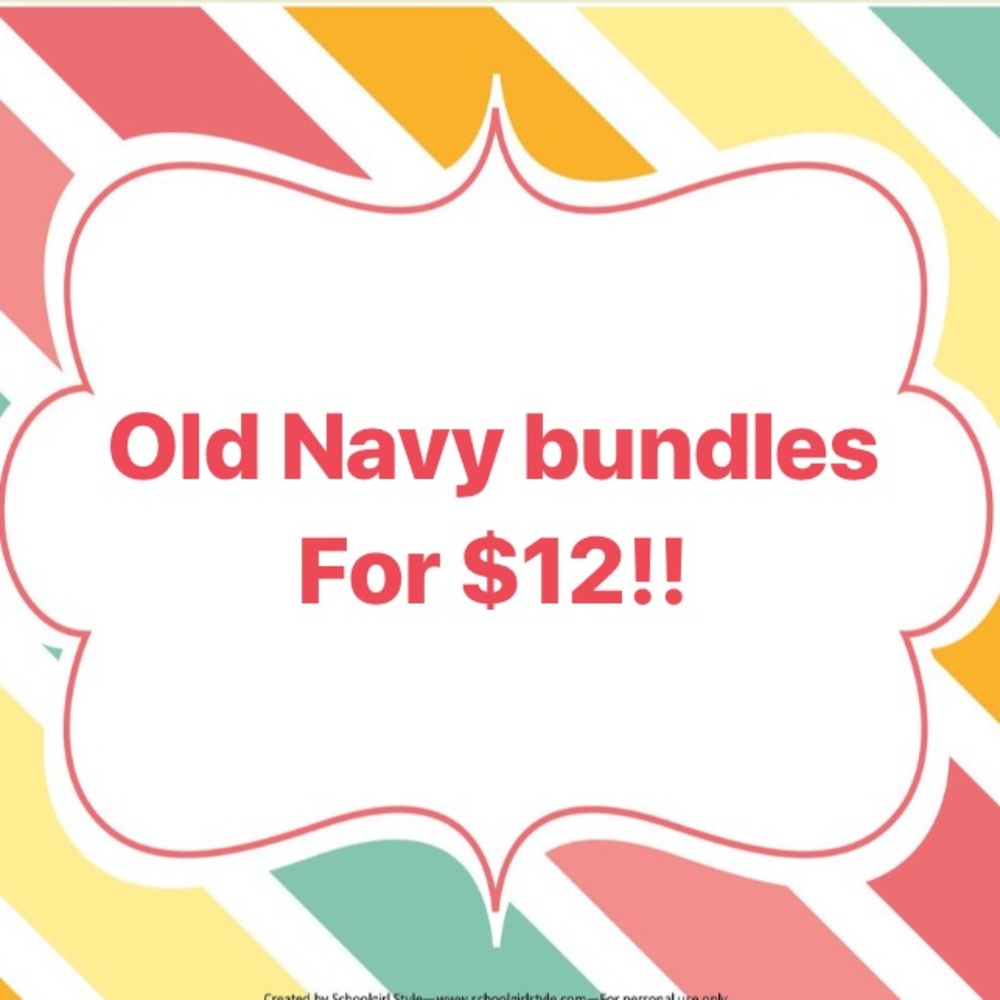 👕OLD NAVY SALE👚